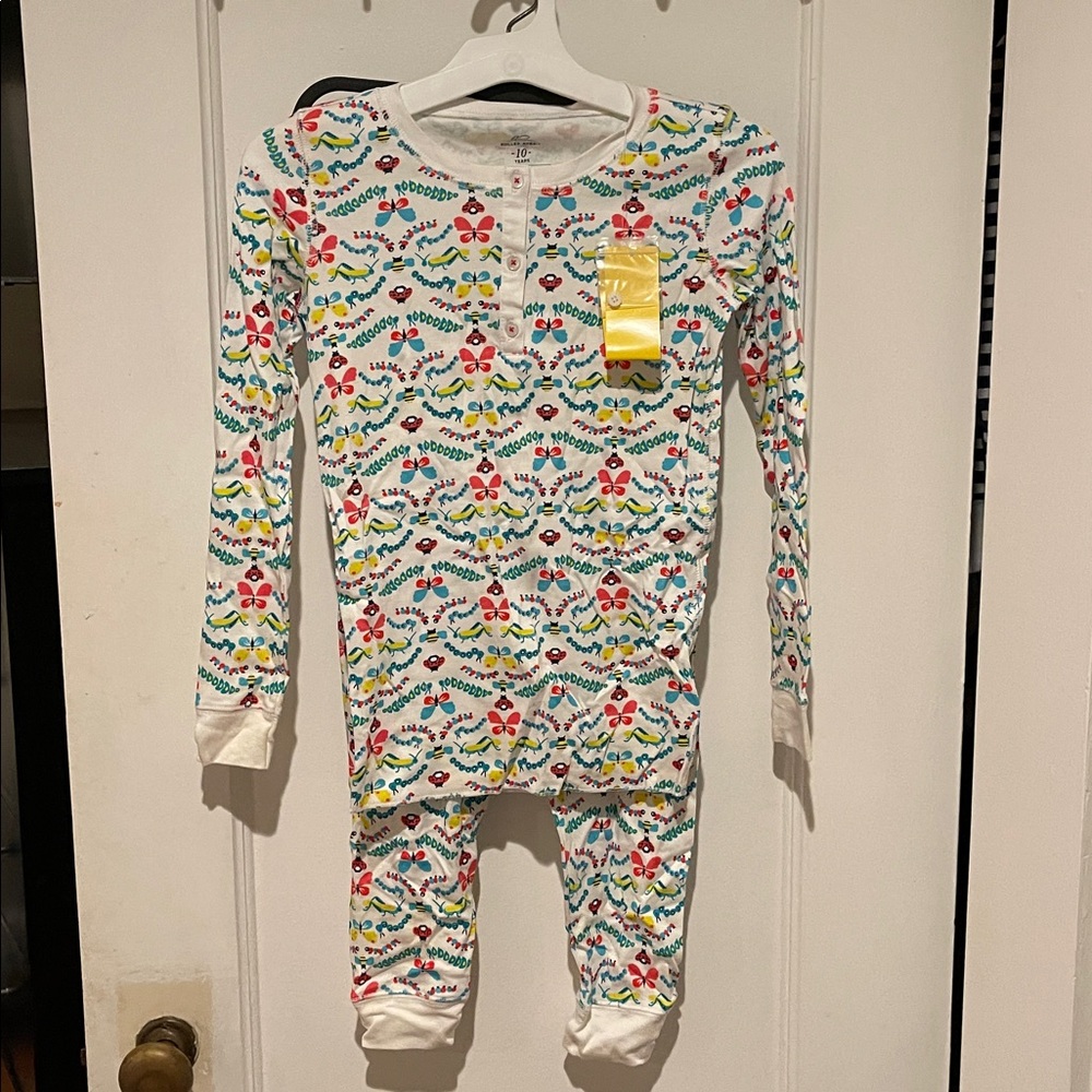 Colorful Patterned Pajama Set